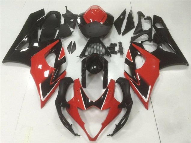 Red Black 05-06 Suzuki GSXR 1000 Motorcycle Fairing Kits Red Black 05-06 Suzuki GSXR 1000 Motorcycle Fairing Kits