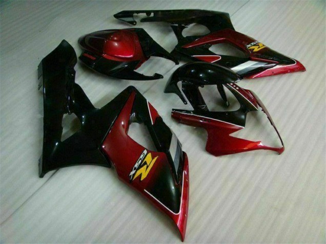 Red Black 05-06 Suzuki GSXR 1000 Motorcycle Fairing