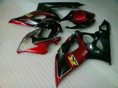 Red Black 05-06 Suzuki GSXR 1000 Motorcycle Fairing