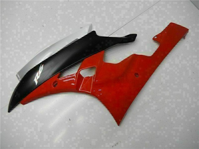 Red Black 06-07 Yamaha YZF R6 Motorcycle Fairings