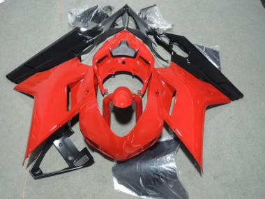 Red Black 07-14 Ducati 1098 Motorcycle Fairings