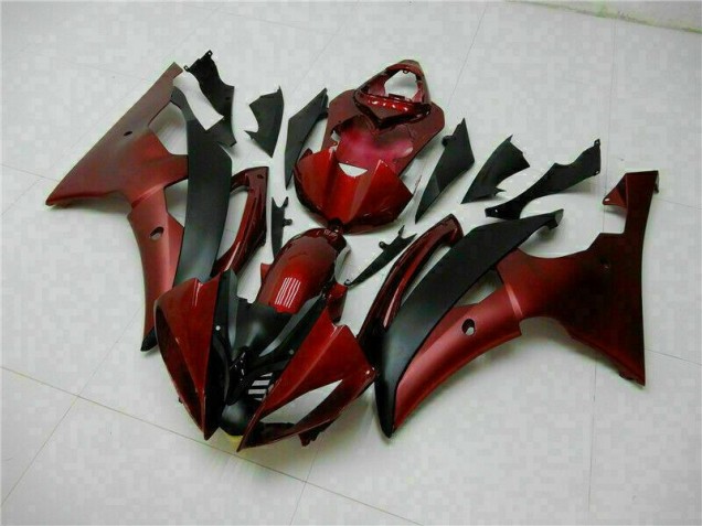 Red Black 08-16 Yamaha YZF R6 Full Motorcycle Fairing Kits