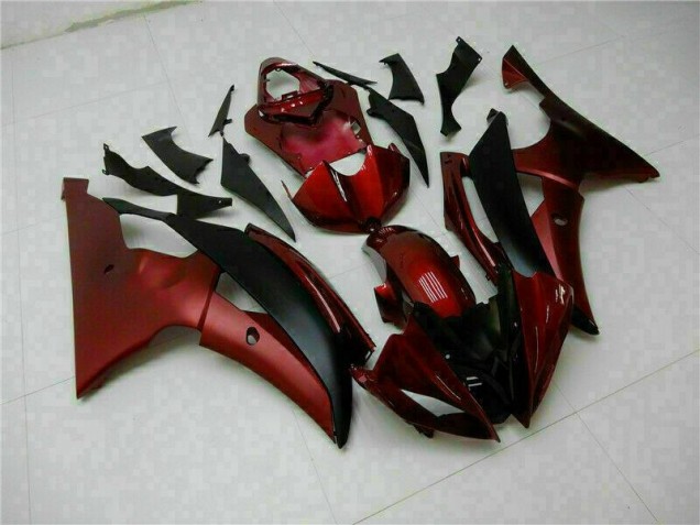 Red Black 08-16 Yamaha YZF R6 Full Motorcycle Fairing Kits