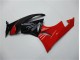 Red Black 09-12 Kawasaki ZX6R Motorcycle Fairings Red Black 09-12 Kawasaki ZX6R Motorcycle Fairings