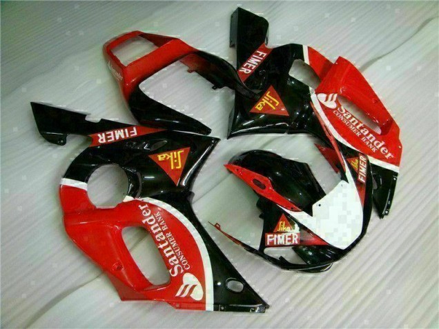 Red Black 98-02 Yamaha YZF R6 Motorcycle Fairing Red Black 98-02 Yamaha YZF R6 Motorcycle Fairing