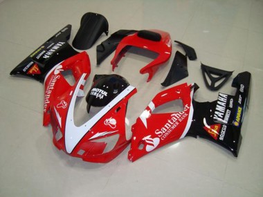 Red Black White 98-99 Yamaha YZF R1 Motorcycle Fairings