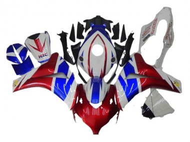 Red Blue White 08-11 Honda CBR1000RR Motorcycle Fairings