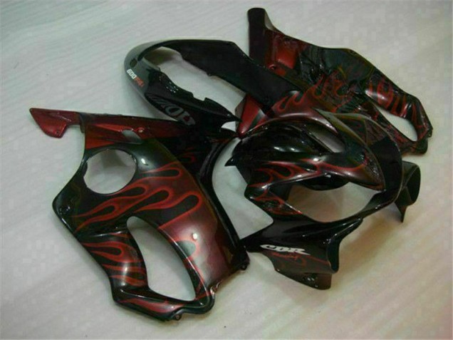 Red Flame 04-07 Honda CBR600 F4i Motorcycle Fairings Red Flame 04-07 Honda CBR600 F4i Motorcycle Fairings