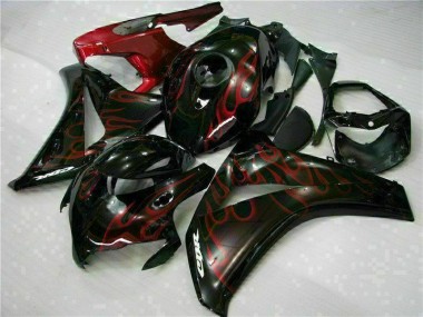 Red Flame 08-11 Honda CBR1000RR Motorcycle Fairings
