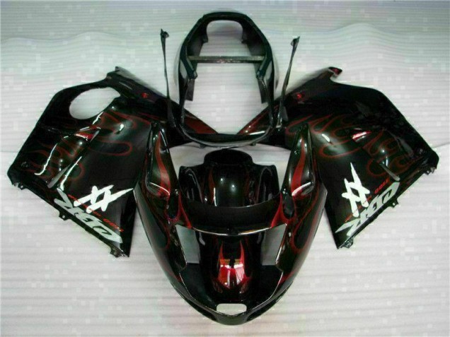 Red Flame 96-07 Honda CBR1100XX Motorcycle Fairing
