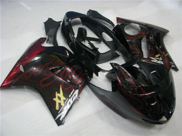 Red Flame 96-07 Honda CBR1100XX Motorcycle Fairings