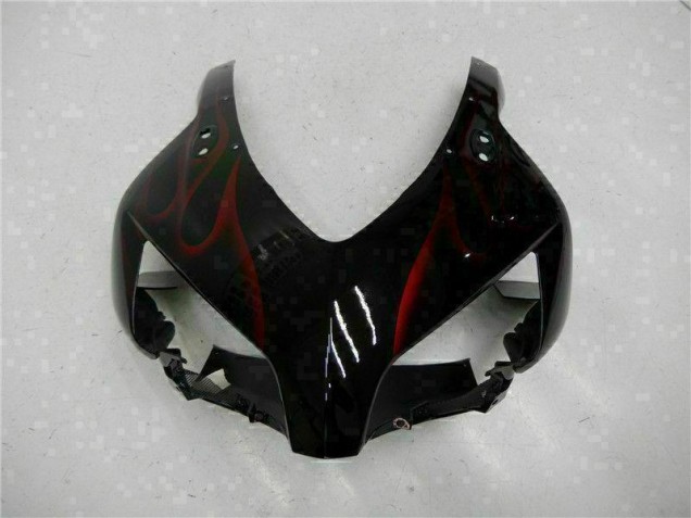 Red Flame Black 04-05 Honda CBR1000RR Motorcycle Fairings Red Flame Black 04-05 Honda CBR1000RR Motorcycle Fairings