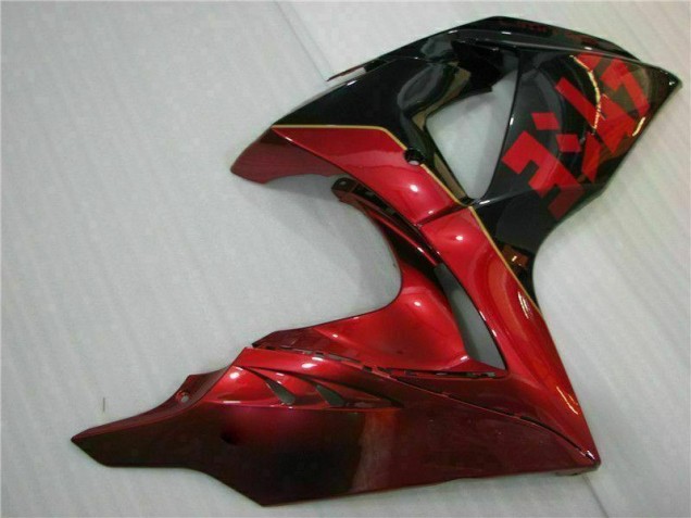 Red Flame Black 09-16 Suzuki GSXR 1000 Motorcycle Fairings Red Flame Black 09-16 Suzuki GSXR 1000 Motorcycle Fairings