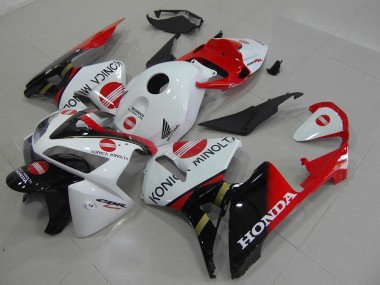 Red Konica 05-06 Honda CBR600RR Motorcycle Fairings