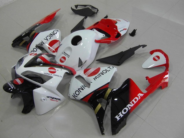Red Konica 05-06 Honda CBR600RR Motorcycle Fairings Red Konica 05-06 Honda CBR600RR Motorcycle Fairings