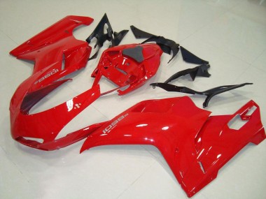 Red Original 07-14 Ducati 848 1098 1198 Motorcycle Fairings