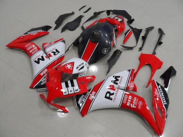 Red Rpm 12-16 Honda CBR1000RR Motorcycle Fairings Red Rpm 12-16 Honda CBR1000RR Motorcycle Fairings