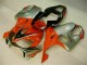 Red Silver 01-03 Honda CBR600 F4i Full Motorcycle Fairing Kits