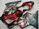 Red Silver 01-03 Honda CBR600 F4i Motorcycle Fairing Red Silver 01-03 Honda CBR600 F4i Motorcycle Fairing