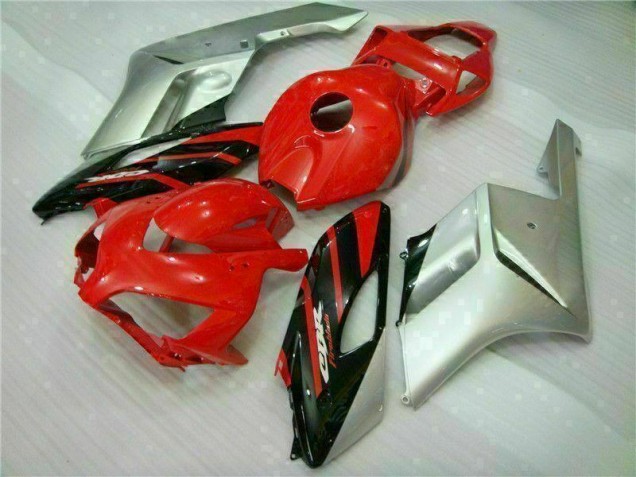 Red Silver 04-05 Honda CBR1000RR Motorcycle Fairings Red Silver 04-05 Honda CBR1000RR Motorcycle Fairings