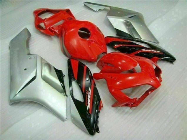 Red Silver 04-05 Honda CBR1000RR Motorcycle Fairings Red Silver 04-05 Honda CBR1000RR Motorcycle Fairings