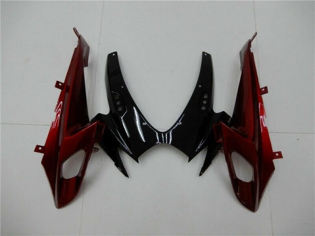 Red Silver 06-07 Suzuki GSXR 600/750 Motorcycle Fairings