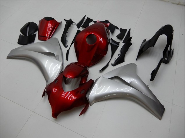 Red Silver 08-11 Honda CBR1000RR Motorcycle Fairing Red Silver 08-11 Honda CBR1000RR Motorcycle Fairing