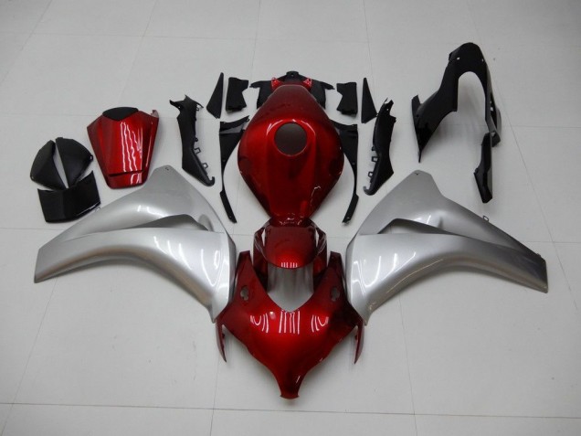 Red Silver 08-11 Honda CBR1000RR Motorcycle Fairing Red Silver 08-11 Honda CBR1000RR Motorcycle Fairing