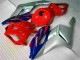 Red Silver Blue 04-05 Honda CBR1000RR Motorcycle Fairings Red Silver Blue 04-05 Honda CBR1000RR Motorcycle Fairings
