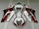 Red White 03-04 Suzuki GSXR 1000 Motorcycle Fairings