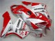 Red White 05-06 Honda CBR600RR Motorcycle Fairing Kits Red White 05-06 Honda CBR600RR Motorcycle Fairing Kits