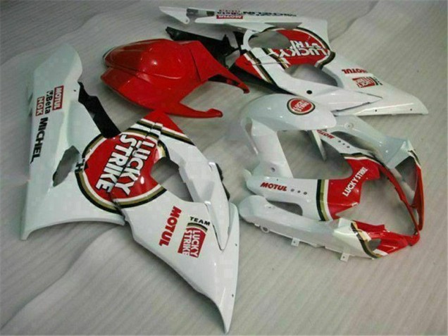 Red White 05-06 Suzuki GSXR 1000 Motorcycle Fairing Red White 05-06 Suzuki GSXR 1000 Motorcycle Fairing