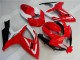 Red White 06-07 Suzuki GSXR 600/750 Motorcycle Fairings
