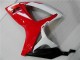 Red White 06-07 Suzuki GSXR 600/750 Motorcycle Fairings