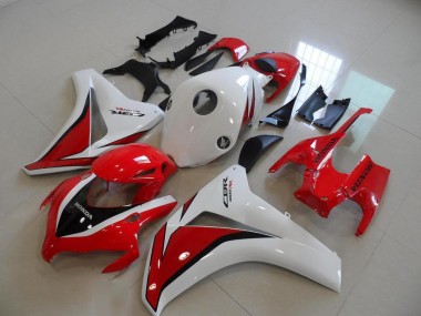 Red White 08-11 Honda CBR1000RR Motorcycle Fairing Kits