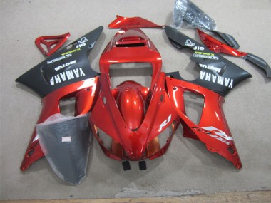 Red White 09-11 Yamaha YZF R1 Motorcycle Fairings