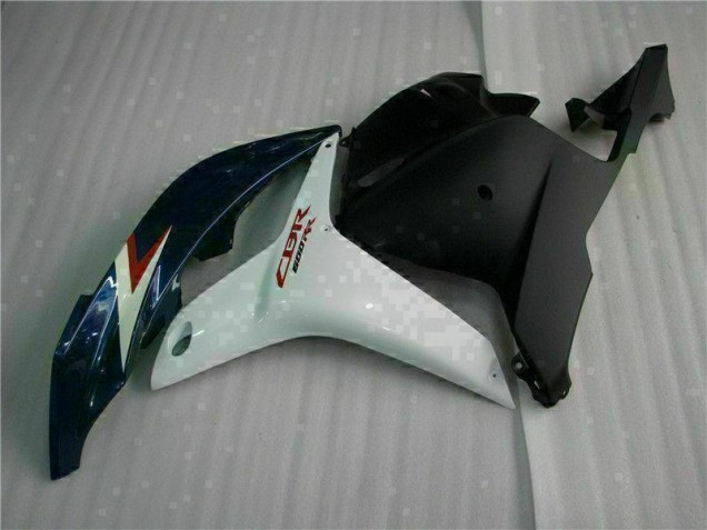 Red White 09-12 Honda CBR600RR Motorcycle Fairings