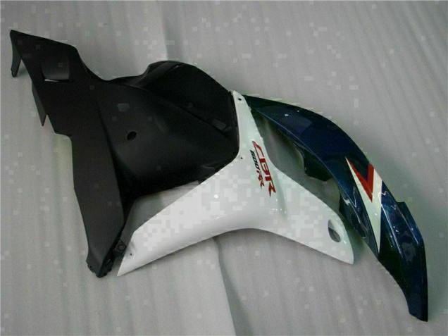 Red White 09-12 Honda CBR600RR Motorcycle Fairings