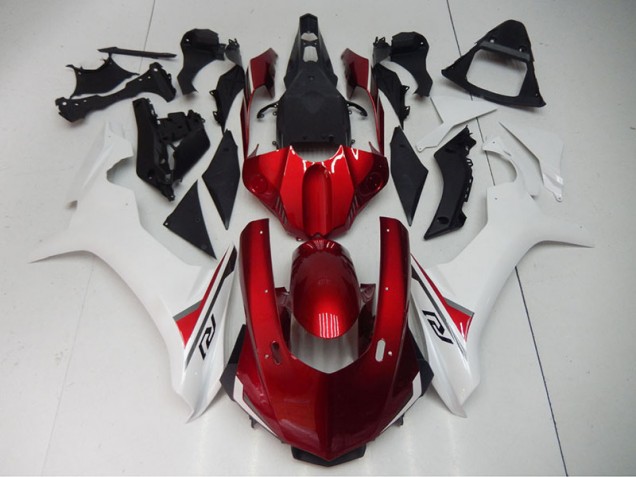 Red White 15-19 Yamaha YZF R1 Motorcycle Fairing Red White 15-19 Yamaha YZF R1 Motorcycle Fairing