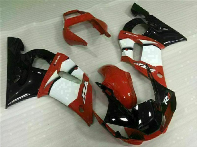 Red White 98-02 Yamaha YZF R6 Motorcycle Fairings Red White 98-02 Yamaha YZF R6 Motorcycle Fairings