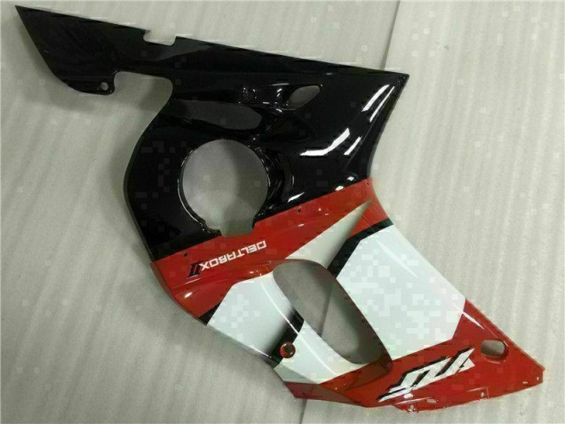 Red White 98-02 Yamaha YZF R6 Motorcycle Fairings Red White 98-02 Yamaha YZF R6 Motorcycle Fairings