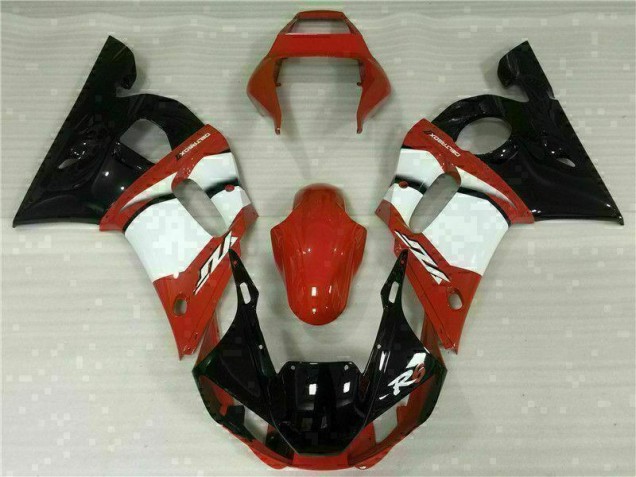 Red White 98-02 Yamaha YZF R6 Motorcycle Fairings Red White 98-02 Yamaha YZF R6 Motorcycle Fairings