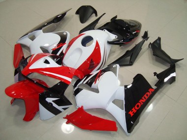 Red White Black 05-06 Honda CBR600RR Motorcycle Fairings