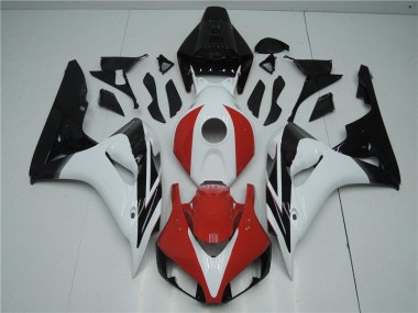 Red White Black 06-07 Honda CBR1000RR Motorcycle Fairing