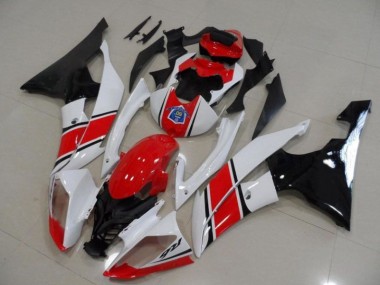 Red White Black 08-16 Yamaha YZF R6 Full Motorcycle Fairing Kits