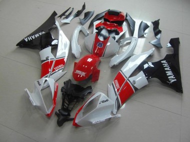 Red White Black 08-16 Yamaha YZF R6 Motorcycle Fairings
