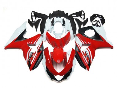 Red White Black 09-16 Suzuki GSXR 1000 Motorcycle Fairings