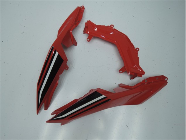 Red White Black 13-16 Kawasaki EX300 Motorcycle Fairings