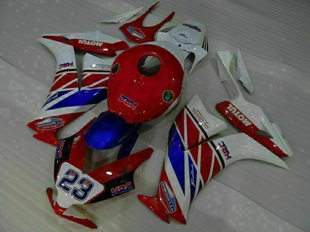 Red White Blue 23 12-16 Honda CBR1000RR Motorcycle Fairings Red White Blue 23 12-16 Honda CBR1000RR Motorcycle Fairings