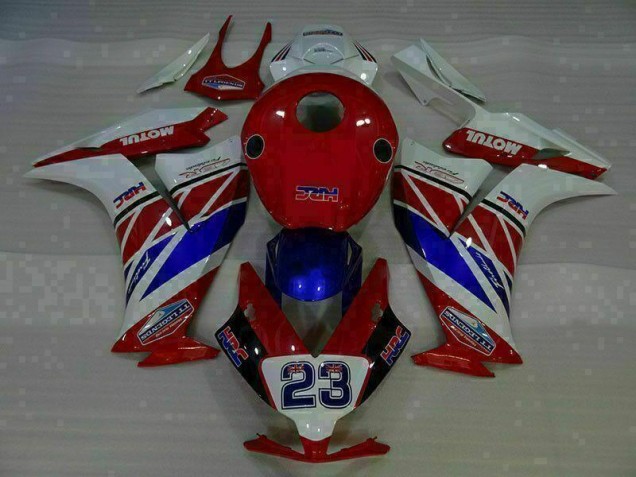 Red White Blue 23 12-16 Honda CBR1000RR Motorcycle Fairings Red White Blue 23 12-16 Honda CBR1000RR Motorcycle Fairings